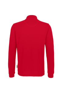 HAKRO Longsleeve-Poloshirt MIKRALINAR® 815 rot