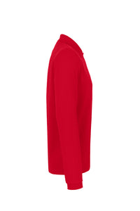 HAKRO Longsleeve-Poloshirt MIKRALINAR® 815 rot