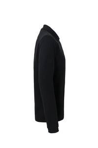 HAKRO Longsleeve-Poloshirt MIKRALINAR® 815 schwarz