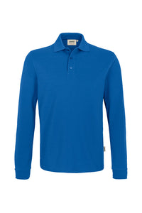 HAKRO Longsleeve-Poloshirt MIKRALINAR® 815 royalblau