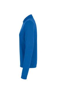HAKRO Longsleeve-Poloshirt MIKRALINAR® 815 royalblau
