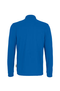 HAKRO Longsleeve-Poloshirt MIKRALINAR® 815 royalblau
