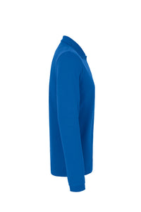 HAKRO Longsleeve-Poloshirt MIKRALINAR® 815 royalblau