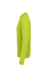 HAKRO Longsleeve-Poloshirt MIKRALINAR® 815 kiwi