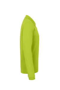HAKRO Longsleeve-Poloshirt MIKRALINAR® 815 kiwi