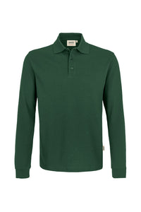 HAKRO Longsleeve-Poloshirt MIKRALINAR® 815 tanne