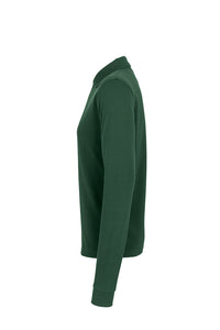 HAKRO Longsleeve-Poloshirt MIKRALINAR® 815 tanne