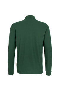 HAKRO Longsleeve-Poloshirt MIKRALINAR® 815 tanne