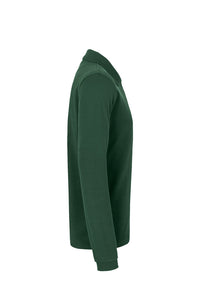 HAKRO Longsleeve-Poloshirt MIKRALINAR® 815 tanne