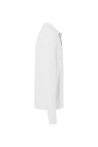 HAKRO Pocket-Longsleeve-Polo MIKRALINAR® ECO 817 weiß