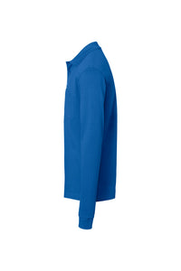 HAKRO Pocket-Longsleeve-Polo MIKRALINAR® ECO 817 royalblau