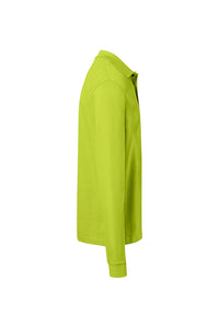 HAKRO Pocket-Longsleeve-Polo MIKRALINAR® ECO 817 kiwi