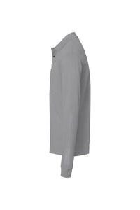 HAKRO Pocket-Longsleeve-Polo MIKRALINAR® ECO 817 titan