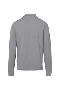 HAKRO Pocket-Longsleeve-Polo MIKRALINAR® ECO 817 titan