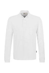HAKRO Longsleeve-Poloshirt MIKRALINAR® HACCP 821 weiß