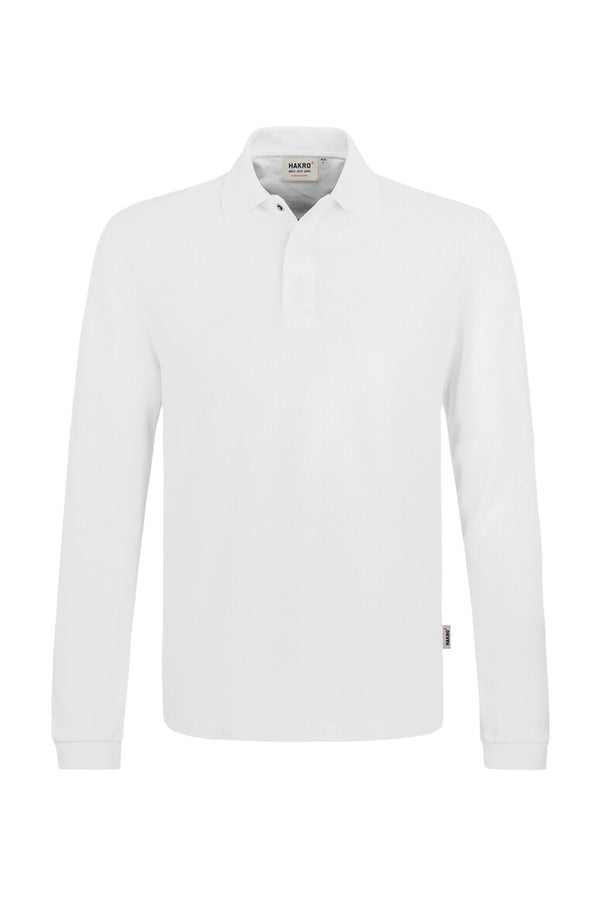 HAKRO Longsleeve-Poloshirt MIKRALINAR® HACCP 821 weiß