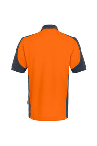 HAKRO Poloshirt Contrast MIKRALINAR® 839 orange/anthrazit