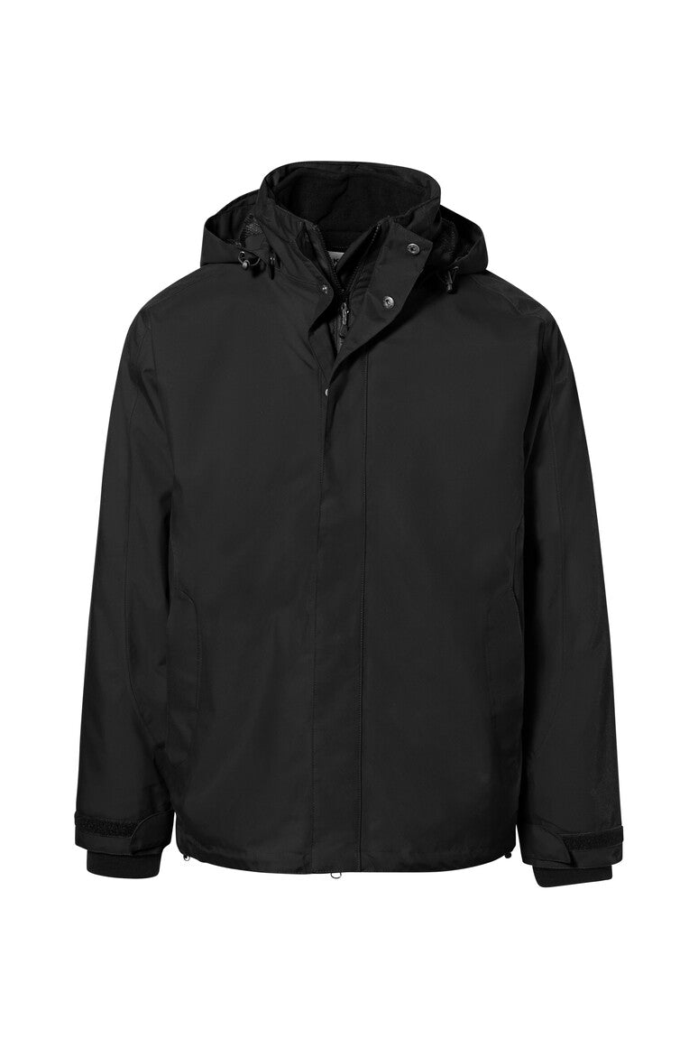 HAKRO 3-in-1 Activejacke 853 schwarz