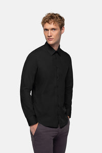 HAKRO Hemd Business Regular 105 schwarz