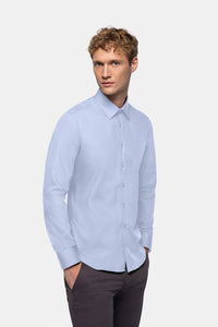 HAKRO Hemd Business Regular 105 himmelblau
