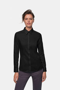 HAKRO Bluse Business 106 schwarz