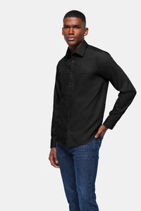 HAKRO Hemd Business Comfort 108 schwarz