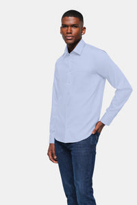 HAKRO Hemd Business Comfort 108 himmelblau