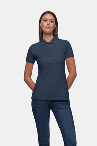 HAKRO Damen Poloshirt Classic 110 marine