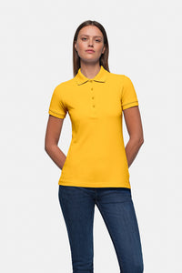 HAKRO Damen Poloshirt Classic 110 sonne