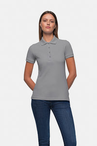 HAKRO Damen Poloshirt Classic 110 titan