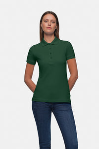 HAKRO Damen Poloshirt Classic 110 tanne