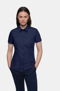 HAKRO 1/2-Arm Bluse Business 112 marine