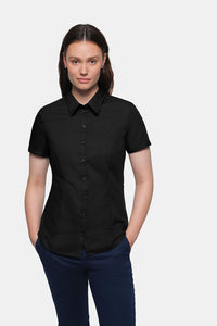HAKRO 1/2-Arm Bluse Business 112 schwarz