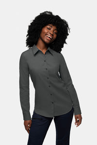 HAKRO Bluse MIKRALINAR® 121 anthrazit