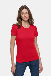 HAKRO Damen T-Shirt Classic 127 rot