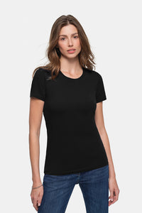 HAKRO Damen T-Shirt Classic 127 schwarz