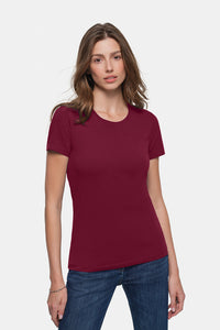 HAKRO Damen T-Shirt Classic 127 weinrot