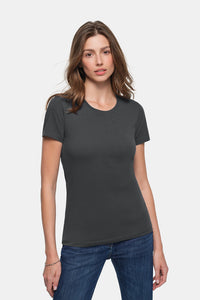 HAKRO Damen T-Shirt Classic 127 karbongrau