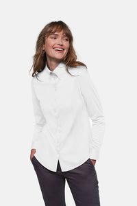 HAKRO Bluse Natural Stretch 129 weiß