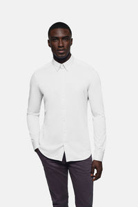 HAKRO Hemd Natural Stretch Regular 130 weiß