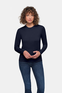 HAKRO Damen Pullover Premium-Baumwolle 135 tinte