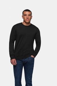 HAKRO Pullover Premium-Baumwolle 145 schwarz