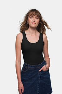 HAKRO Damen Tank-Top Classic 159 schwarz