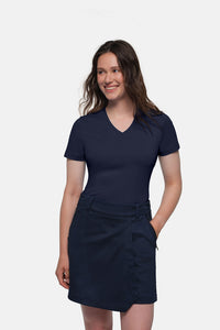 HAKRO COTTON TEC® Damen V-Shirt 169 tinte