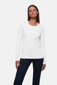 HAKRO Damen Longsleeve MIKRALINAR® 179 weiß