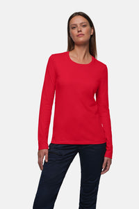 HAKRO Damen Longsleeve MIKRALINAR® 179 rot