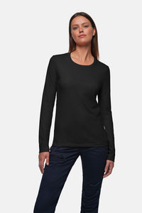 HAKRO Damen Longsleeve MIKRALINAR® 179 schwarz