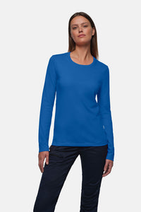 HAKRO Damen Longsleeve MIKRALINAR® 179 royalblau