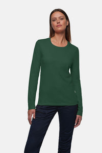 HAKRO Damen Longsleeve MIKRALINAR® 179 tanne