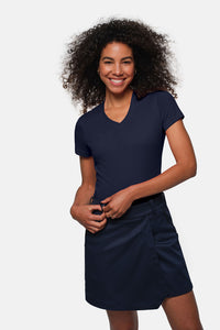 HAKRO Damen V-Shirt MIKRALINAR® 181 tinte